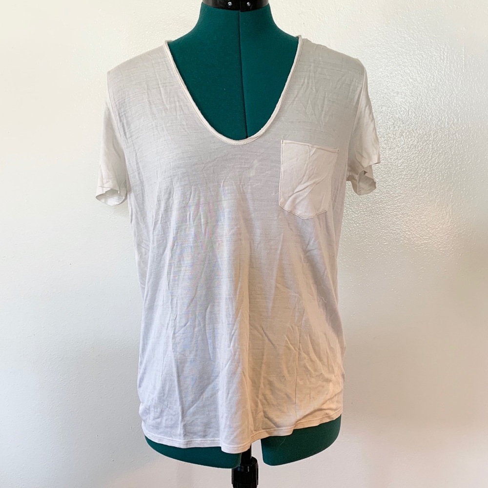 Zadig & Voltaire Silk Short Sleeve Tee